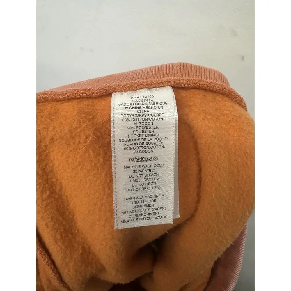 True Religion Jogger Pants Mens 2XL Orange Autumn Maple Registered Logo Patch